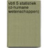 VBTL 5 Statistiek (D-Humane wetenschappen)
