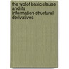 The Wolof basic clause and its information-structural derivatives door Corentin Bourdeau