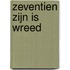 Zeventien zijn is wreed