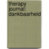 Therapy journal: Dankbaarheid door Elien Tubbax