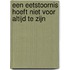 Een eetstoornis hoeft niet voor altijd te zijn