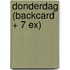 Donderdag (backcard + 7 ex)