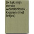 Tik Tak Mijn eerste woordenboek - Kleuren (met lintjes)