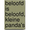Beloofd is beloofd, kleine panda's door Rachel Bright