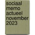 Sociaal memo actueel november 2023