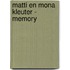 Matti en Mona kleuter - memory
