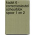 Kadet 6 - correctiesleutel scheurblok spoor 1 en 2