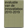 Evaluatie van de innovatiebox 2010-2019 door Thijs Busschots