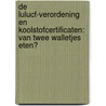 De LULUCF-verordening en koolstofcertificaten: van twee walletjes eten? by Sjoerd Bakker