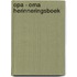 Opa - Oma Herinneringsboek