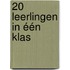 20 leerlingen in één klas