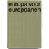 Europa voor Europeanen