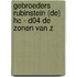 GEBROEDERS RUBINSTEIN (DE) HC - D04 DE ZONEN VAN Z