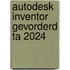 Autodesk Inventor gevorderd TA 2024