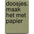 Doosjes. Maak het met papier