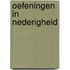 Oefeningen in nederigheid