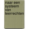 Naar een systeem van leerrechten by Jellien Knol