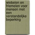Wiebelen en friemelen voor mensen met een verstandelijke beperking