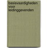 Basisvaardigheden voor leidinggevenden door Coen Dirkx