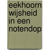 Eekhoorn wijsheid in een notendop door Geert Weggen
