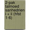 2-pak Talmoed Sanhedrien I + II (hfst 1-6) by Jacob de Leeuwe