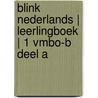 Blink Nederlands | Leerlingboek | 1 VMBO-B deel A door Onbekend