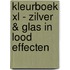 Kleurboek XL - Zilver & Glas in lood effecten