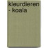Kleurdieren - Koala