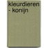 Kleurdieren - Konijn