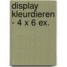 Display kleurdieren - 4 x 6 ex. door Interstat