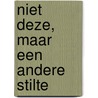 Niet deze, maar een andere stilte door Leonid Aronzon