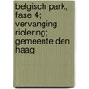 Belgisch Park, fase 4; vervanging riolering; Gemeente Den Haag door E.C. Rieffe