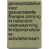Geneesmiddelen voor Geavanceerde Therapie (ATMP's) in Nederland: Veldverkenning, Knelpuntanalyse en Activiteitenkaart