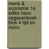 Mens & Economie 1e editie HAVO Opgavenboek - Blok 4 Tijd en risico