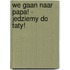 We gaan naar papa! - Jedziemy do taty!