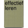 Effectief leren by Otto de Loor