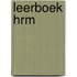 Leerboek HRM