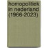 Homopolitiek in Nederland (1966-2023)