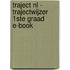Traject NL - trajectwijzer 1ste graad e-book