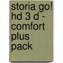 Storia GO! HD 3 D - comfort plus pack