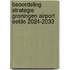 Beoordeling strategie Groningen airport Eelde 2024-2033