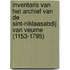 Inventaris van het archief van de Sint-Niklaasabdij van Veurne (1153-1795)