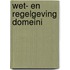 Wet- en regelgeving domeinI