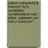 Adam Rutherford & Hannah Fry's complete compendium van alles, iedereen en het universum*