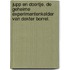 Jupp en Doortje. De geheime experimentenkelder van dokter Borrel.