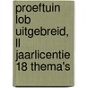 Proeftuin LOB UITGEBREID, LL jaarlicentie 18 thema's by Stijn van Oers