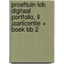 Proeftuin LOB DIGITAAL PORTFOLIO, LL jaarlicentie + boek BB 2