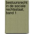 Bestuursrecht in de sociale rechtsstaat, band 1