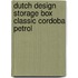 Dutch Design Storage Box Classic Cordoba Petrol