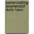 Samenvatting Examenstof Duits HAVO